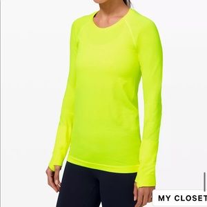 Lululemon Swiftly Tech Long Sleeve 2.0